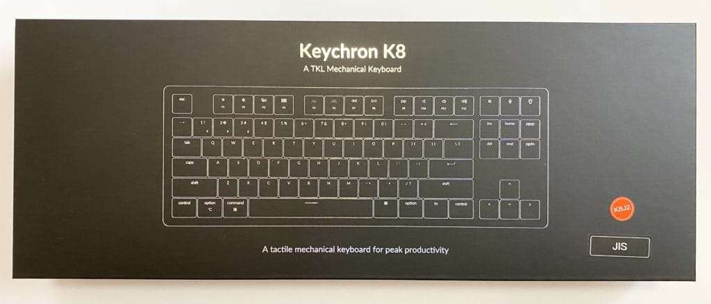 Keychron K8 パッケージ
